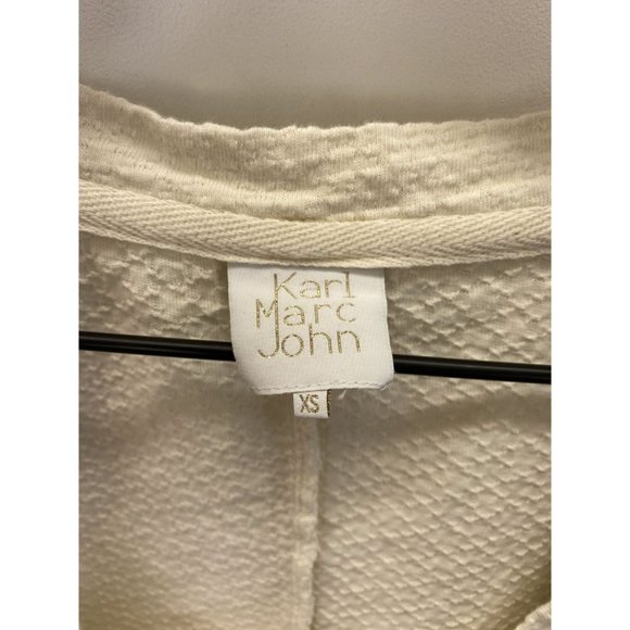 Karl Marc John 100% Cotton Scoop-Neck Tops White - Picture 5 of 6